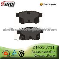 D1451-8711 Auto Brake Pad For Honda Accord (OE NO.:43022-TA0-A80)