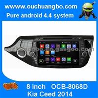 Ouchuangbo Car Radio GPS Navigation For Kia Ceed 2014 DVD IPod USB Media Stereo Android 4.4 System