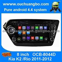 Ouchuangbo Car GPS Bluetooth Stereo System For Kia K2 /RIO 2011-2012 DVD Audio Android 4.4 Multimedia Player