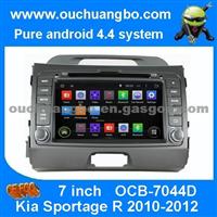 Ouchuangbo Car Stereo GPS Navigation IPod USB 3G Wifi DVD Player For Kia Sportage R 2010-2012 Pure Android 4.4 System