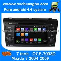 Ouchuangbo Auto DVD Multimedia GPS System For Mazda 3 2004-2009 Android 4.4 3G Wifi Bluetooth TV RDS SWC