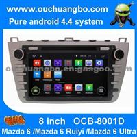 Ouchuangbo Auto GPS Navigation Stereo System For Mazda 6 /Mazda 6 Ruiyi /Mazda 6 Ultra DVD Multimedia Android 4.4 Bluetooth USB