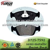 D725-7592 OE Quality Brake Pad For Wiesmann And BMW (OE NO.: 34 11 1 163 387)