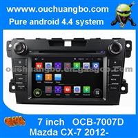 Ouchuangbo Car Stereo GPS Navigation 3G Wifi Bluetooth For Mazda CX-7 (2012-) DVD Radio Android 4.4 System