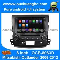 Ouchuangbo Car Headunit DVD System For Mitsubishi Outlander 2006-2012 Android 4.4 Multimedia Stereo System