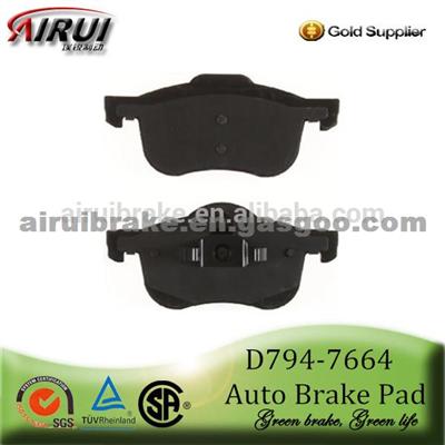 D794-7664 Auto Front Brake Pad For Volvo (OE: 272401)