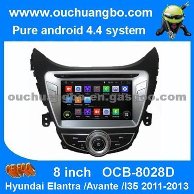 Ouchuangbo Car Navigation DVD System For Hyundai Elantra Avante I35 2011-2013 Android 4.4 GPS 3G Wifi Bluetooth TV Audio Radio Player