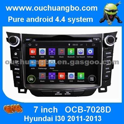 Ouchuangbo Sat Navi DVD Player For Hyundai I30 2011-2013 GPS IPod USB Android 4.4 System