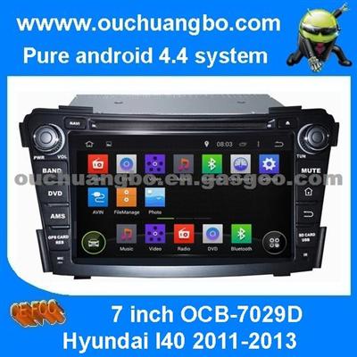 Ouchuangbo Auto Multimedia Android 4.4 3G Wifi Bluetooth For Hyundai I40 2011-2013 Car Radio DVD System