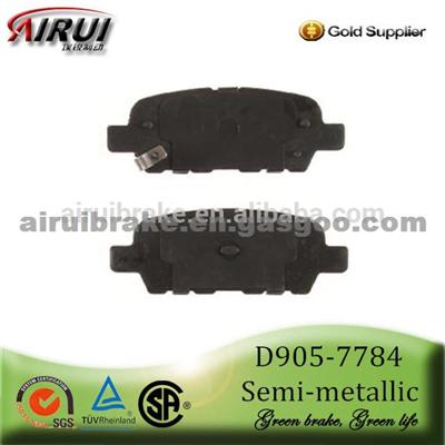 D905-7784 Rear Auto Brake Pad For Altima (OE NO.: 44060-AL585)