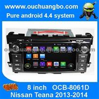 Ouchuangbo Car GPS Navigation Multimedia Stereo For Nissan Teana 2013-2014 Android 4.4 3G Wifi DVD Video Player