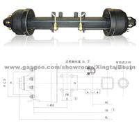 Trailer Axle American With Drawing