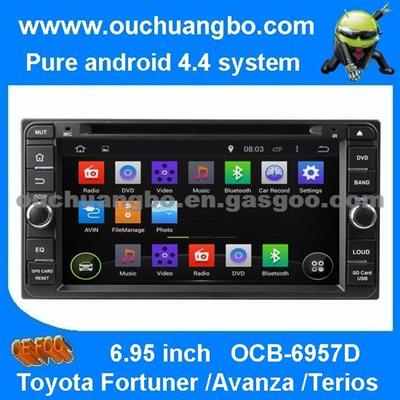 Ouchuangbo Auto Radios DVD Multimedia System For Toyota Fortuner /Avanza /Terios GPS Navigation 3G Wifi Bluetooth Android 4.4