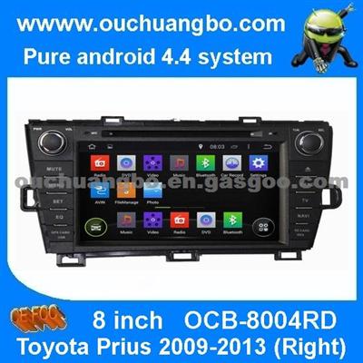 Ouchuangbo Car Navi Multimedia Stereo For Toyota Prius 2009-2013 (Right) Android 4.4 DVD Radio GPS Navigation IPod 3G Wifi