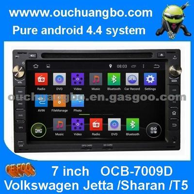 Ouchuangbo Car GPS Sat Nav Multimedia DVD Player For Volkswagen Jetta /Sharan /T5 Android 4.4 Radio Bluetooth Stereo