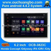 Ouchuangbo Auto Radios DVD Multimedia Kir For Honda Concept /Odyssey /Fit /CRV /City Android 4.4 System 3G Wifi Bluetooth SWC GPS IPod