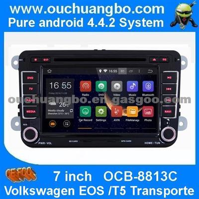 Ouchuangbo Car Radio Bluetooth Stereo DVD System For Volkswagen EOS /T5 Transporte Android 4.4 Multimedia Kit Radio
