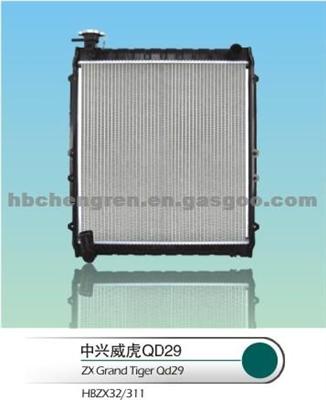 Auto Radiator For Zhongxing Grand Tiger QD29