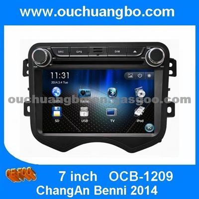 Ouchuangbo Car Stereo GPS Navigation IPod USB ChangAn Benni 2014 Multimedia Kit Radio System
