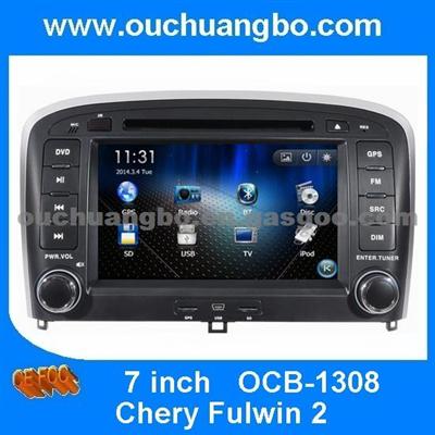 Ouchuangbo In Dash DVD Audio Radio Touch Screen For Chery Fulwin 2 GPS NaviIPod USB