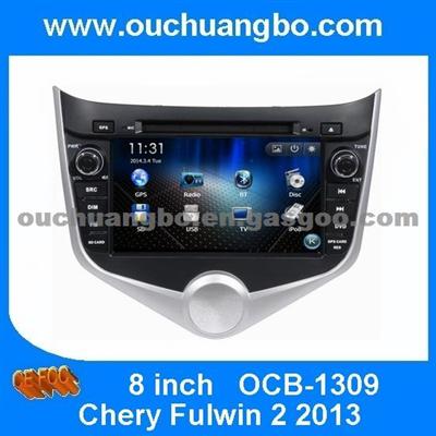 Ouchuangbo Car Audio DVD Multimedia Kit For Chery Fulwin 2 2013 GPS Navigation Video Stereo