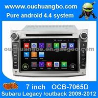 Ouchuangbo DVD Stereo GPS Navigation 3G Wifi Bluetooth TV For Subaru Legacy /Outback 2009-2012 Android 4.4 IPod USB 3G Wifi Radio Multimedia Player