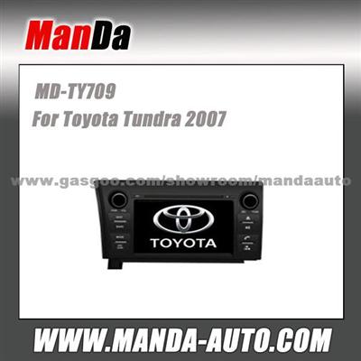 2014 Car Auto Parts For Toyota Tundra 2007 In-Dash Navigation Gps Car Dvd Player