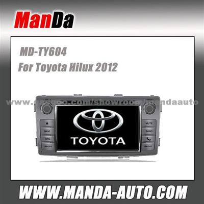 2014 Car Automobiles For Toyota Hilux 2012 In-Dash Navigation Gps Car Dvd Player