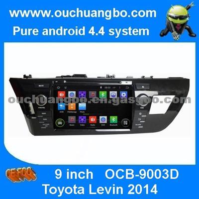 Ouchuangbo Auto GPS Navigation DVD Multimedia Kit For Toyota Levin 2014 Android 4.4 3G Wifi Bluetooth Ipod Stereo System