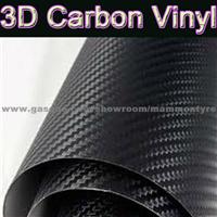 1.52*30M Air Bubble Free Waterproof 3D Carbon Fiber Film Sticker