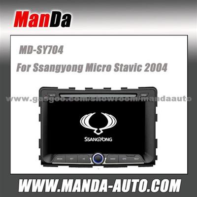 Car Multimedia For Ssangyong Micro Stavic 2004 Oem Replacement Navigation Car Monitor Auto Parts