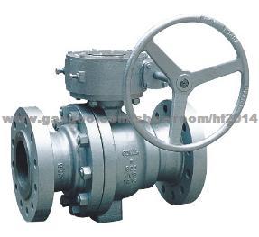 2pcs Trunnion Ball Valve