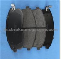 Wholesale Small Brake Pad Semi-Metallic Material For Japan Car D653
