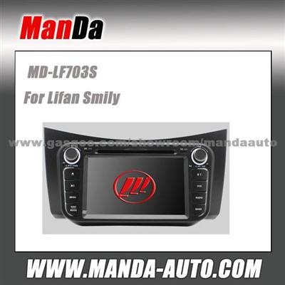 Manda Two Din Car Multimedia For Lifan Smily Factory Navigation System In-Dash Head Unit Sat Nav