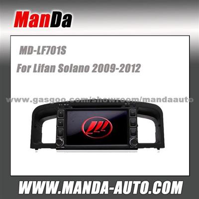 Manda Touch Sceen Dvd Players Car Radio For Lifan Solano 2009-2012 Car Dvd Player Factory Navigation Audio Player