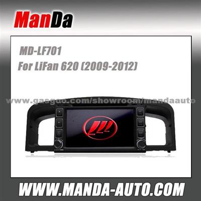 Manda Touch Sceen Car Dvd Gps For LiFan 620 2009 2010 2011 2012 Factory Navigation Audio Player