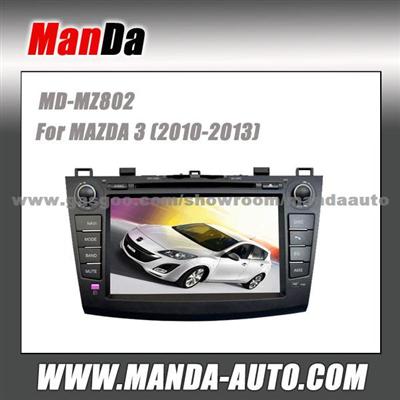 2014 Touch Screen Car Dvd Gps For MAZDA 3 (2010 2011 2012 2013) In-Dash Navigation Gps Satellite Radio