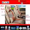 PU Leather Silk orange Car Seat Cover For Seasons