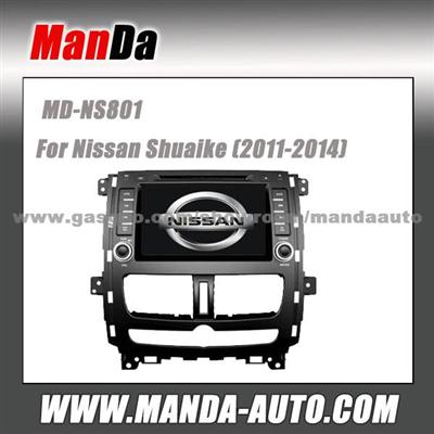 Manda Car Multimedia For Nissan Shuaike Factory Navigation In-Dash Dvd Gps Auto Stereos Made In China