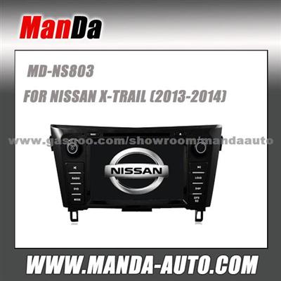 Manda Car Audio For NISSAN X-TRAIL (2013-2014) Car Audio Radio Navigation In-Dash Head Units Satellite Gps Auto Stereos