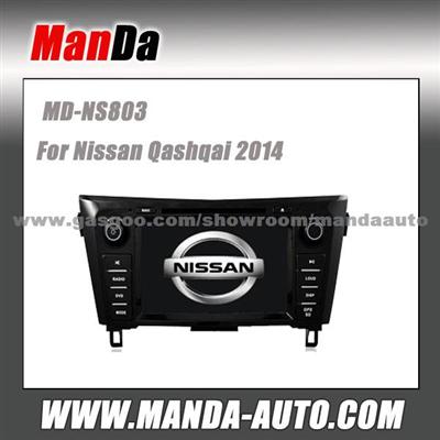 Manda Car Dvd Player For Nissan Qashqai 2014 Dvd Radio Navigation In-Dash Head Units Satellite Gps Auto Stereos