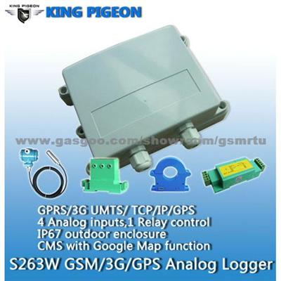 GSM GPRS 3G WCDMA UMTS GPS Analog Data Logger