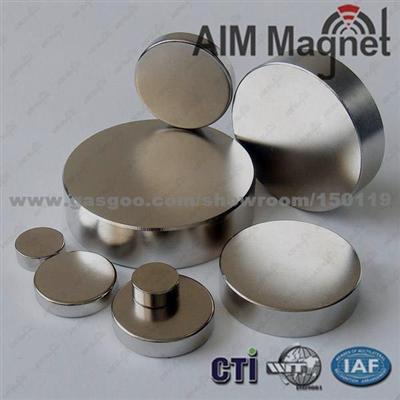 Customized Professional Different Sizes Cylinder Neodymium Magnet