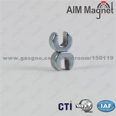 Industries Application Mini U Type Rare Earth Magnet