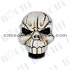 Blasting Teeth Ghost Gear Shift Knob With White Crack