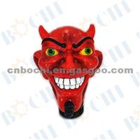 Dark Red Car Universal Skull Knob/Red Devils