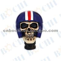 Devil Knight Gear Shift Knob With Blue Hat