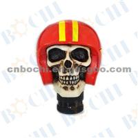 Devil Knight Gear Shift Knob With Red Hat