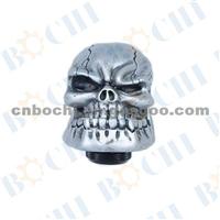 Silver Daya Ghost Car Gear Shift Knob