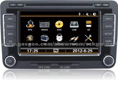 Car Navigation For VW Jetta/Skoda Octavia/Superb With GPS/BT/RADIO/USB